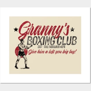 Granny's Boxing Club Posters and Art